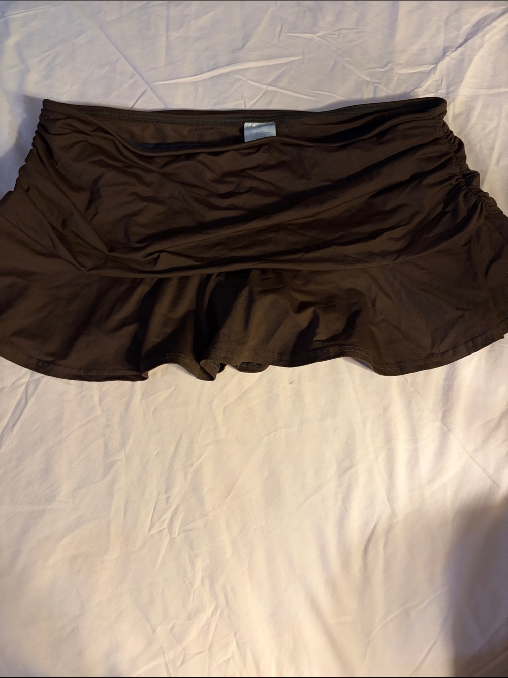 Lands' End Black Skirted Swim Bottom